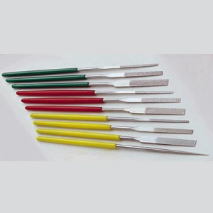 Diamond small taper files